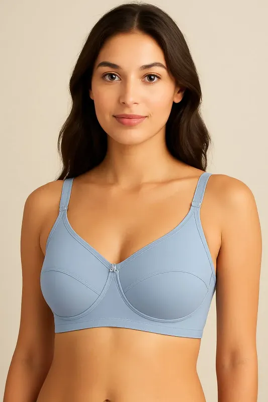 Lycra Non Padded Everyday Bra For Women