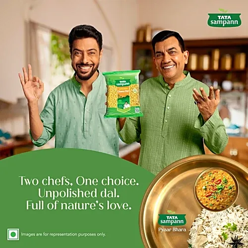 Tata Sampann Organic Unpolished Chana Dal