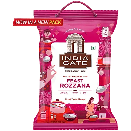 India Gate Pure Basmati Rice Feast Rozzana