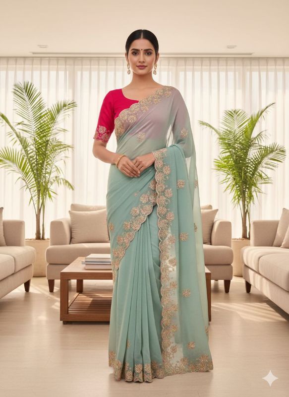 CHIFFON SAREE