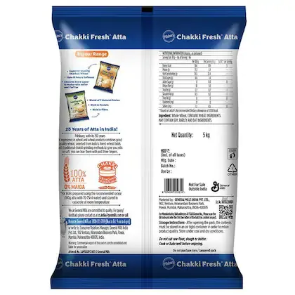 Pillsbury Chakki Fresh Wheat Atta