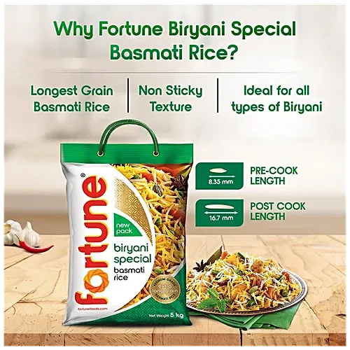 Fortune Biryani Special Basmati Rice