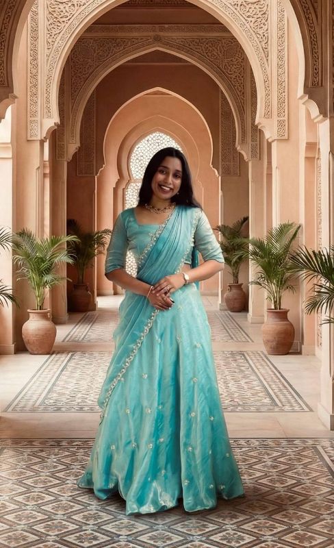 SILK LEHENGA