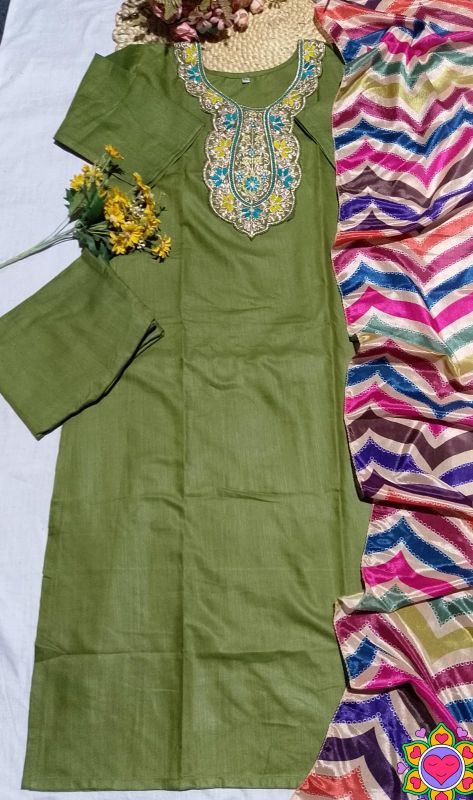 COTTON SLUB KURTI