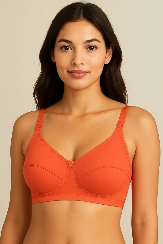 Lycra Non Padded Everyday Bra For Women