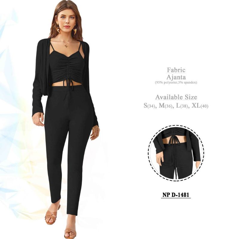 WOMEN'S 3 PIECE CO-ORD SET