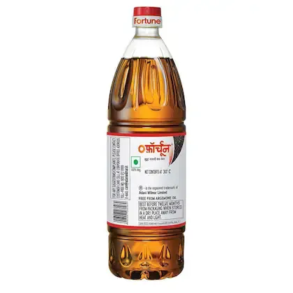 Fortune Kachi Ghani Mustard Oil Bottle