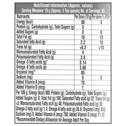 Saffola Active Oil: 850 g
