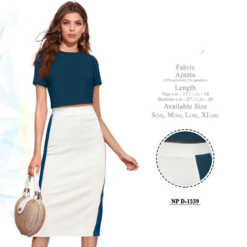 WOMEN'S TWO - PIECE DRESS
