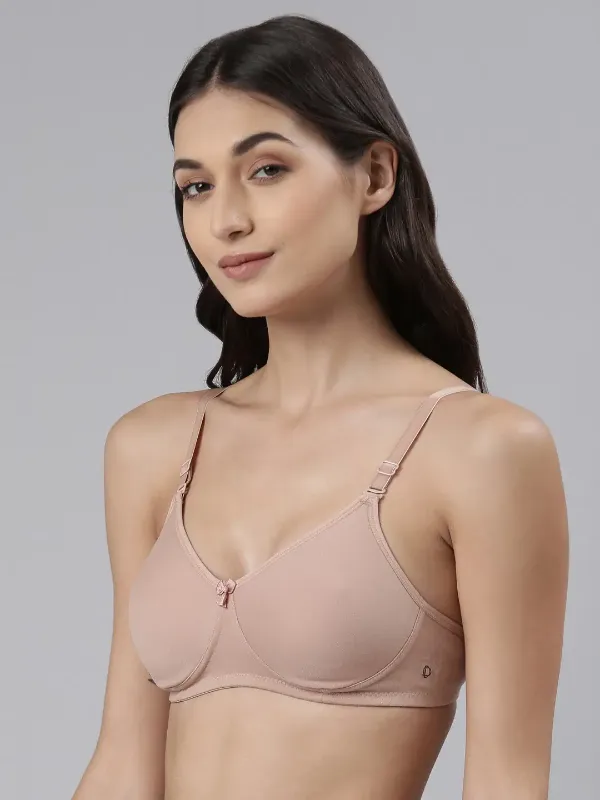 COTTON LIGHTLY PADDED WOMENS T SHIRT BRA