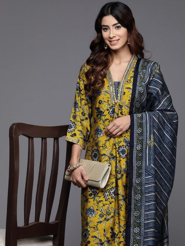 PRINTED PREMIUM COTTON SUIT