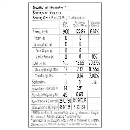 Fortune Sunlite Refined Sunflower Oil
