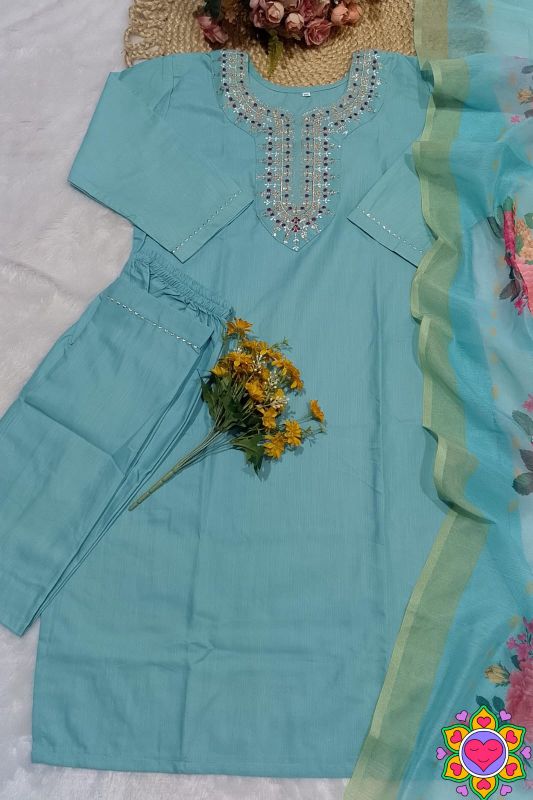 SLUB COTTON  KURTI