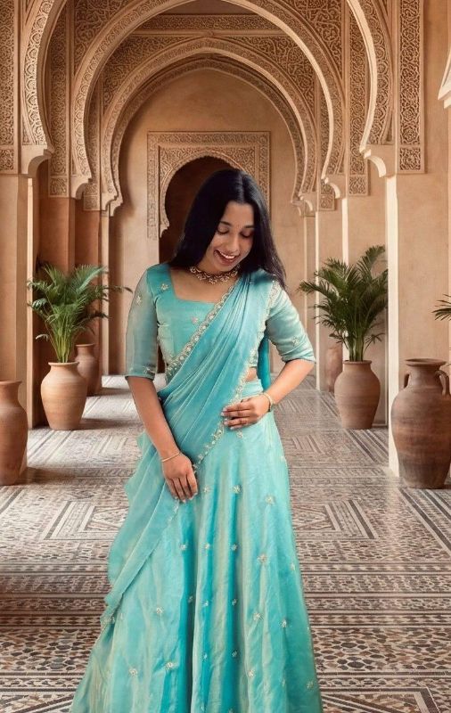 SILK LEHENGA