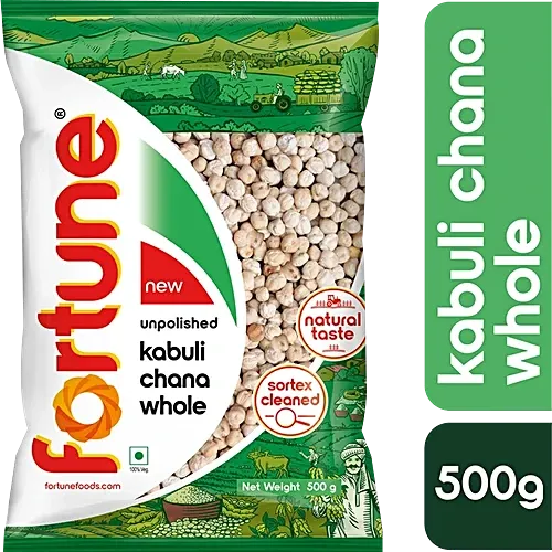Fortune Unpolished Kabuli Chana Whole