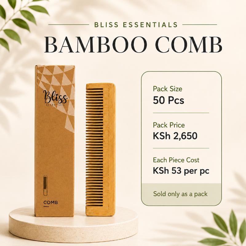 Bamboo Comb (50pcs)