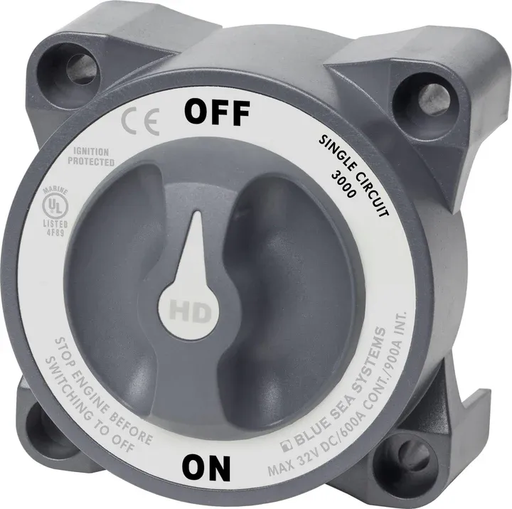 Blue Sea Systems Switch Battery HD Series ON/OFF