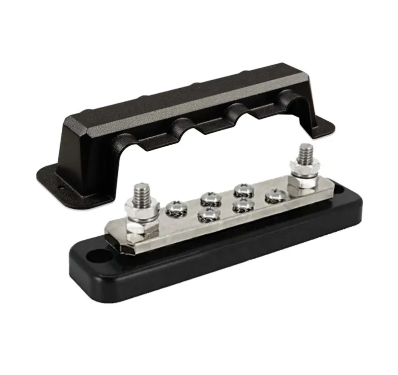 Victron Energy Busbar 250A 2P with 6 Screws +Cover