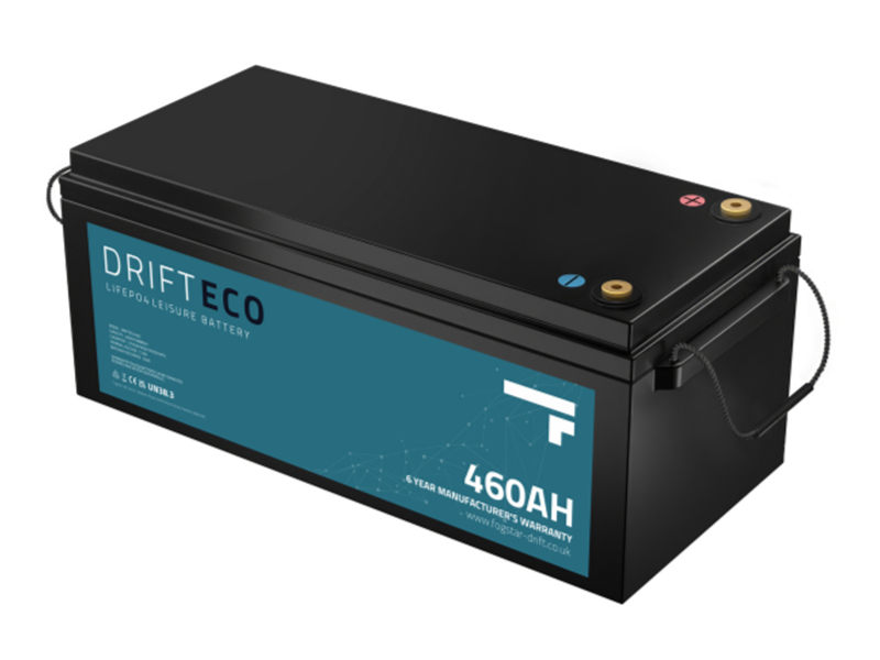 Drift ECO 12V 460Ah Lithium Leisure Battery + Bluetooth