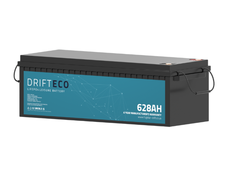 Drift ECO 12V 628Ah Lithium Leisure Battery + Bluetooth