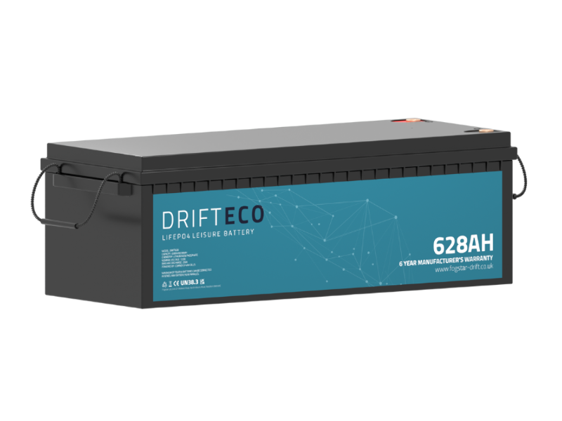 Drift ECO 12V 628Ah Lithium Leisure Battery + Bluetooth