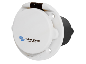 Power Inlet Polyamid with cover 16A/250Vac (2p/3w)