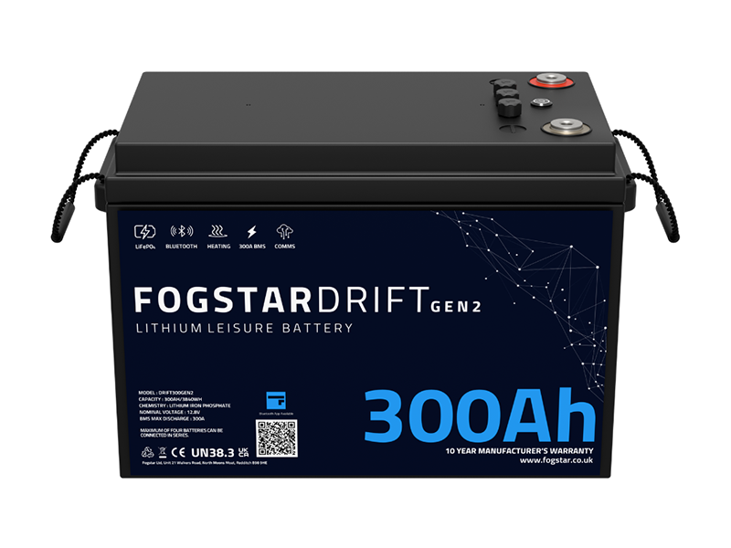 Drift 12V 300Ah Lithium Leisure Battery