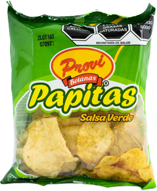 Papas Salsa Verde