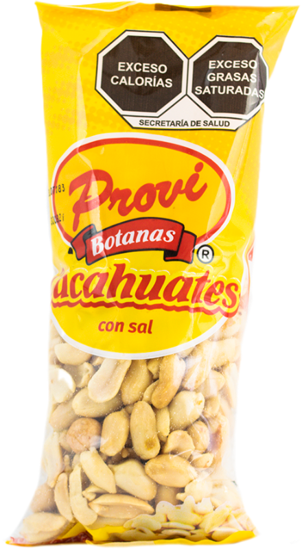 Cacahuates con sal