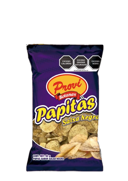 Papas Salsa Negra