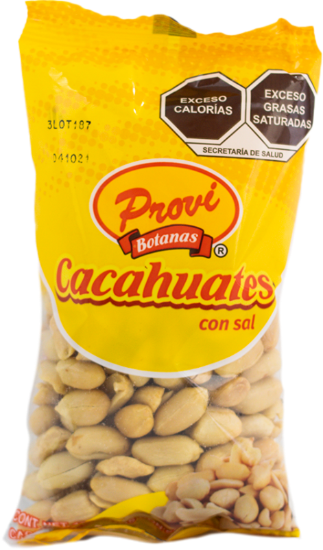 Cacahuates con sal