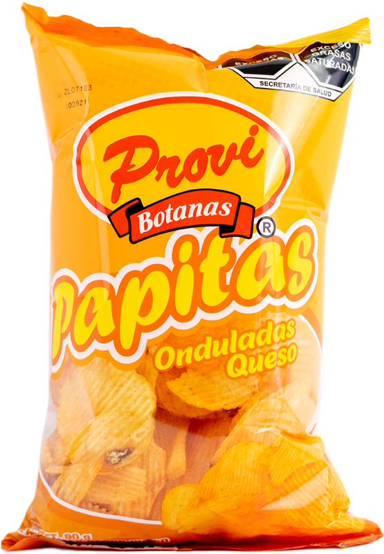 Papas Onduladas Queso