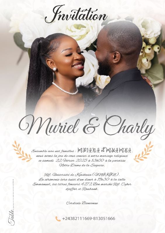 Invitation Mariage