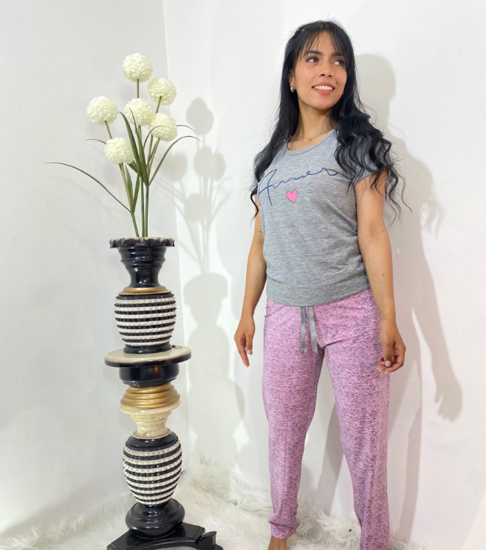 Pijama pantalon galleta