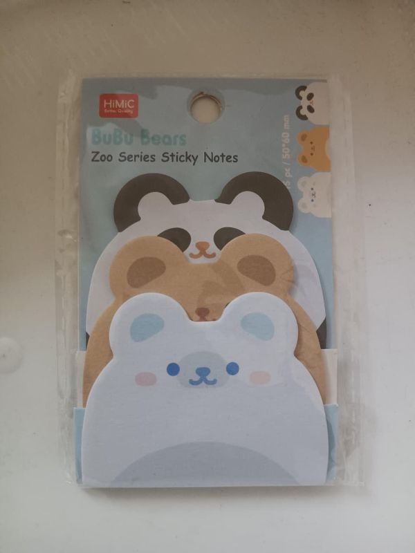 BuBu Bears Sticky Notes