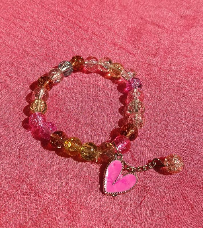 Heart Charm Bracelet