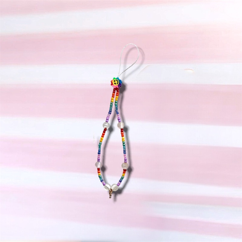 Rainbow seed Phone charm