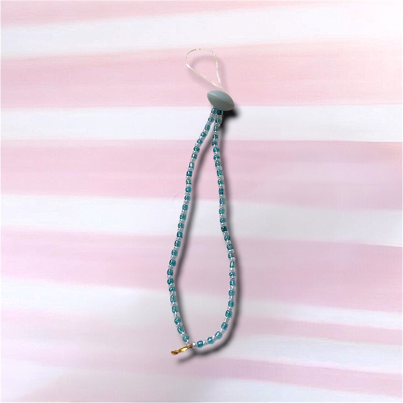 Aqua Wave Seed Phone Charm