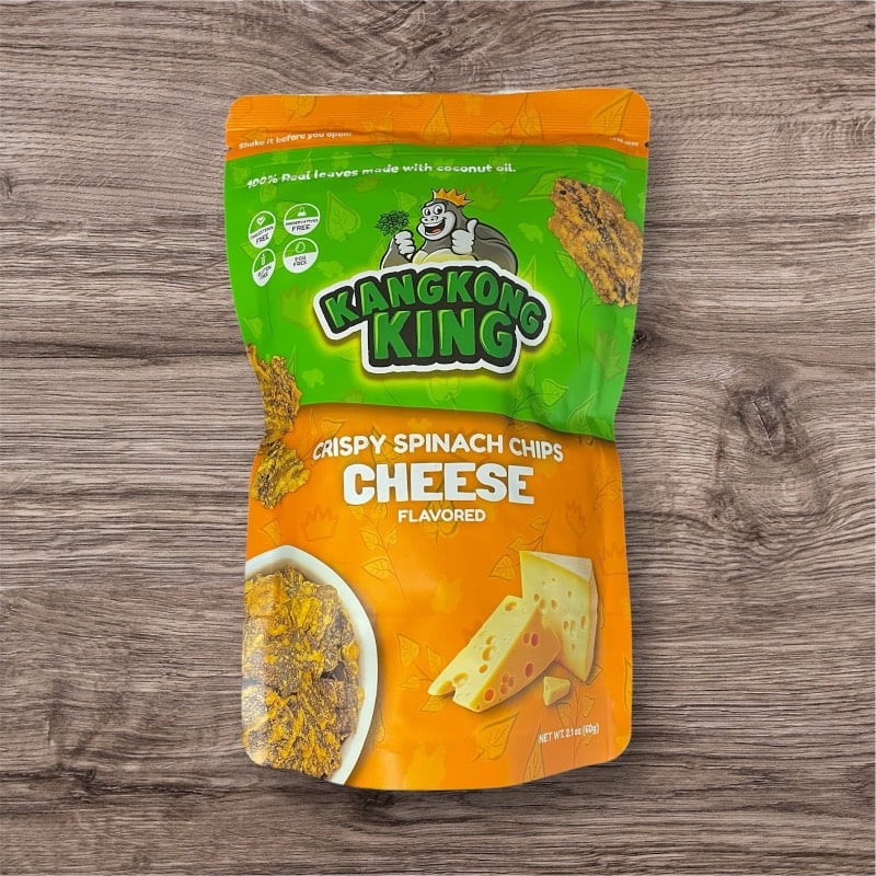 Crispy Spinach Cheese Chips