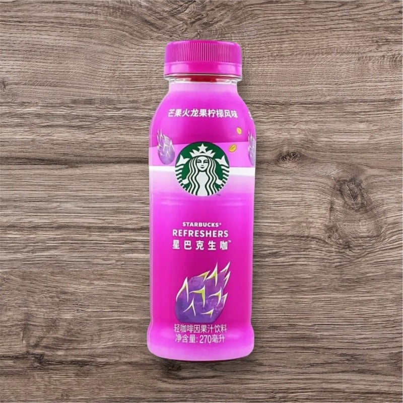 Starbucks Refresher Mango Dragonfruit  Lemon Tea