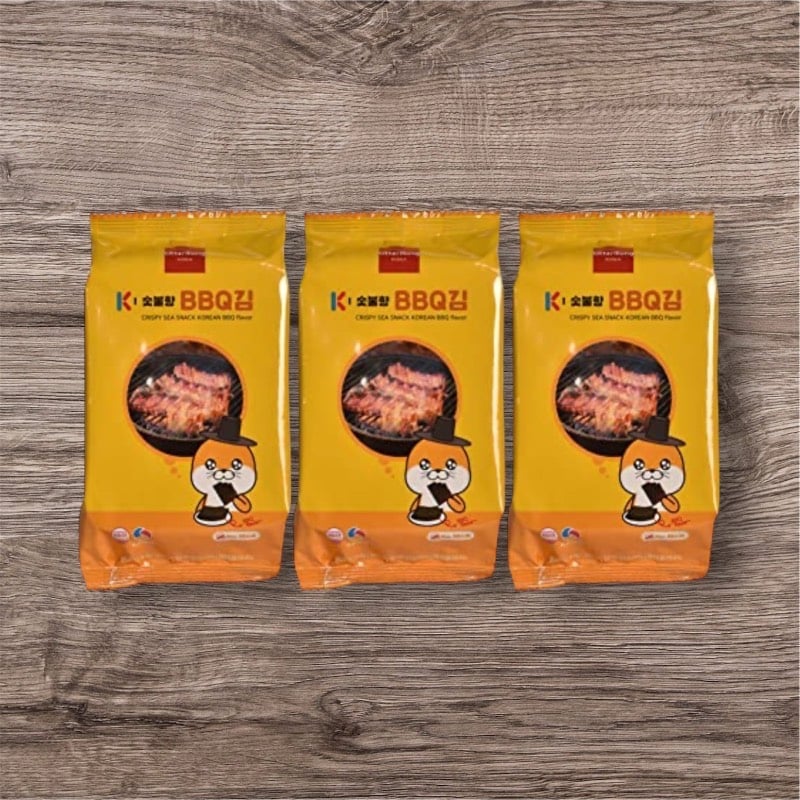 Crispy Seaweed Korean BBQ Snack