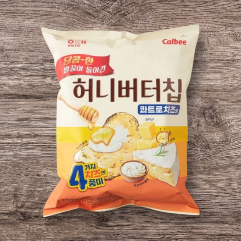 Haitai Honey Butter Quattro Cheese Chips
