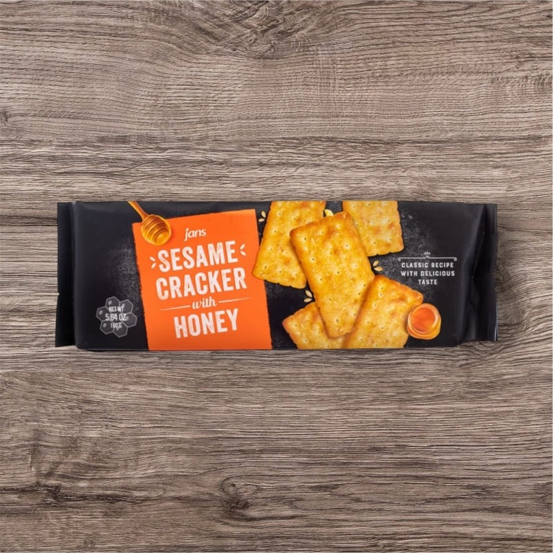 Sesame Cracker with Honey