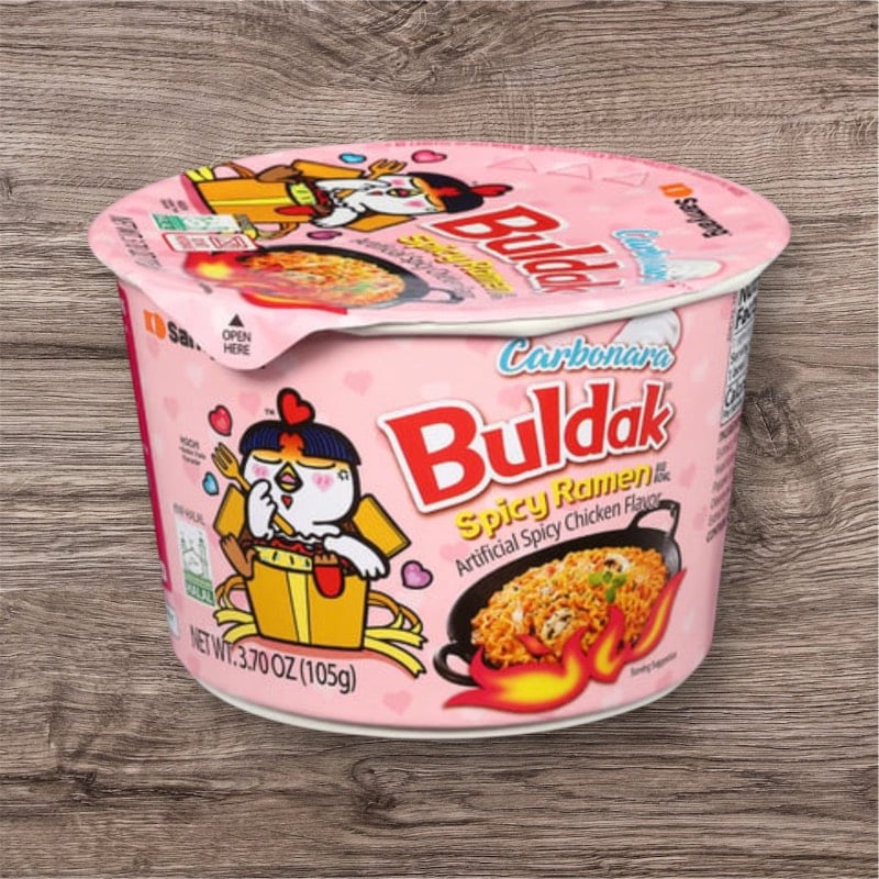 Buldak Spicy Carbonara Ramen