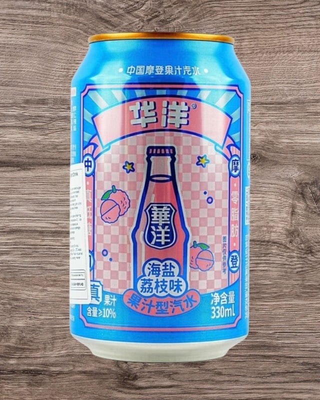 HY Sea Salt Lychee Flavor Soda