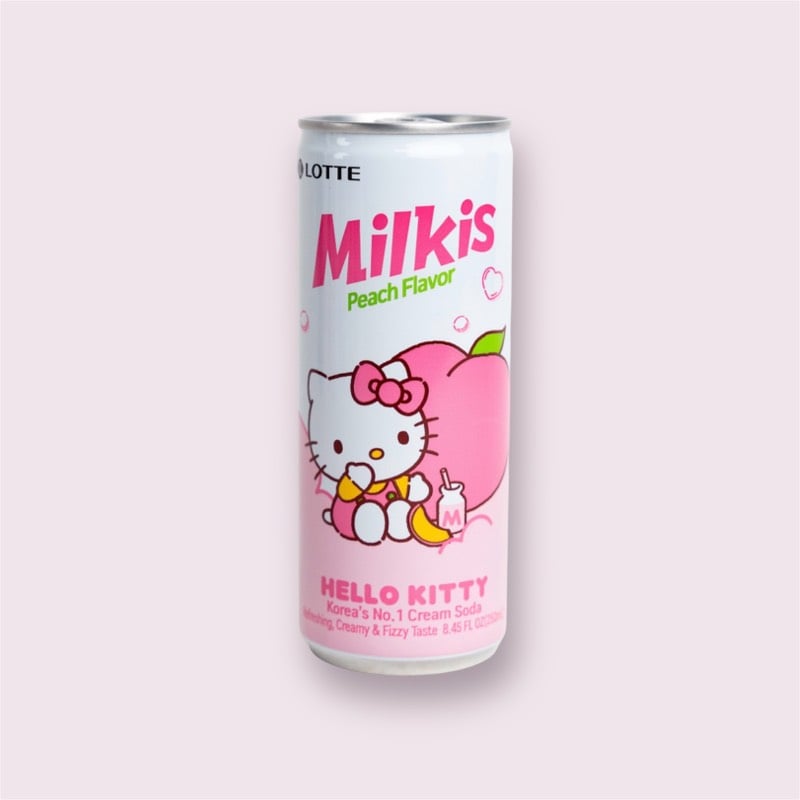 Hello Kitty Milkis Peach Flavor