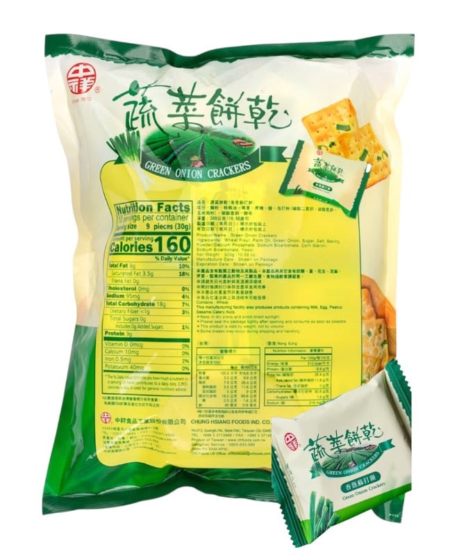 Green Onion Crackers