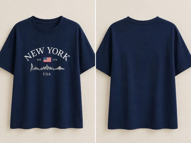 Camiseta Azul