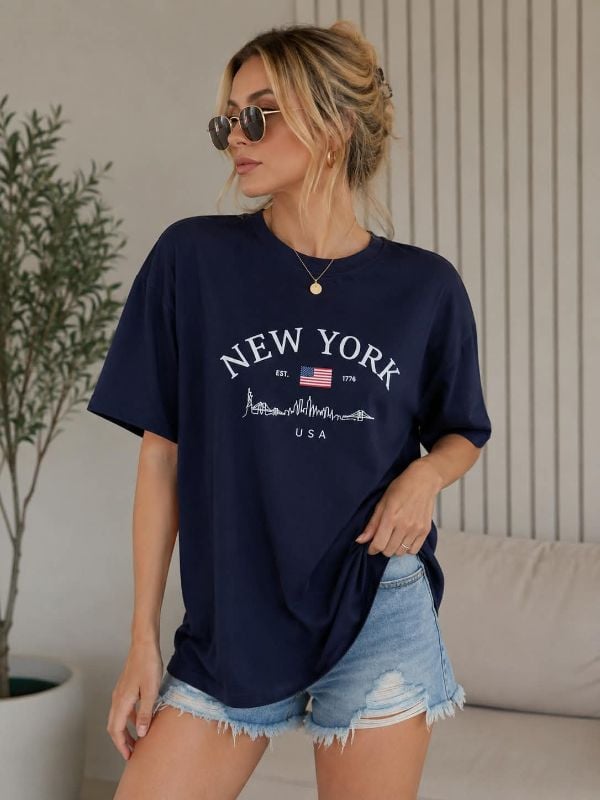 Camiseta Azul