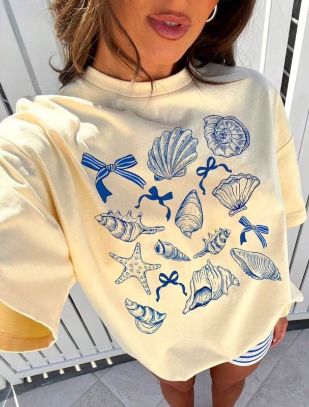 Camiseta Conchas